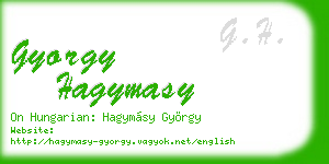 gyorgy hagymasy business card