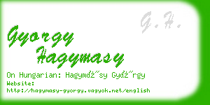 gyorgy hagymasy business card